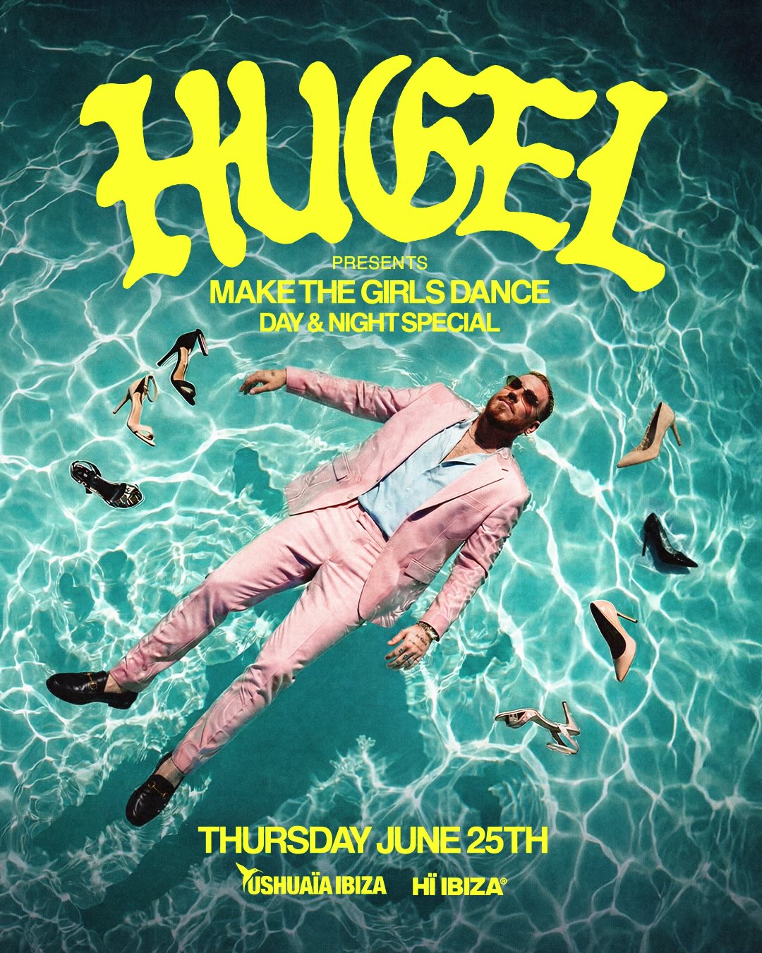 HUGEL Tour Poster 2026